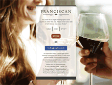 Tablet Screenshot of franciscan.com
